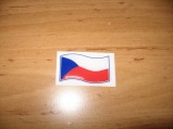 Vlajka ČR malá plápolající